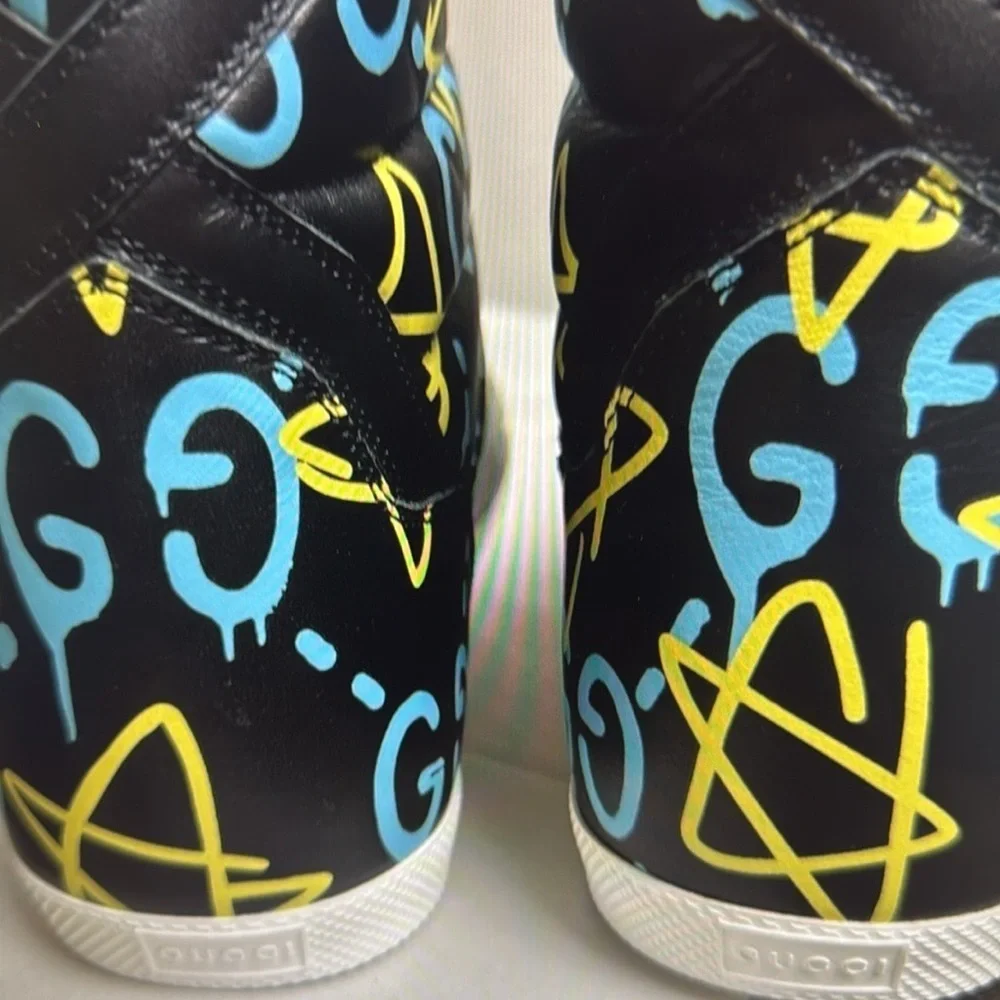 Gucci Apollo GG Limited Edition Hi Top Sneakers Men's 9 Women's 10